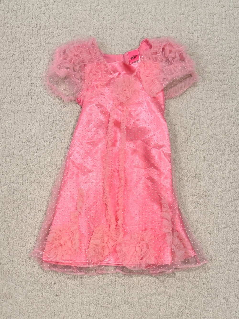 Kids Wicked Glinda Dress Up Dress Size 4-6X